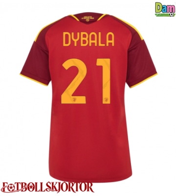 AS Roma Paulo Dybala #21 Hemmatröja Dam 2026-27 Kortärmad